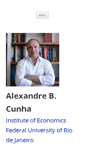 Mobile Screenshot of alexbcunha.com